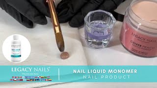 NAIL LIQUID MONOMER │NAIL PRODUCT │ LEGACY NAILS [upl. by Long23]