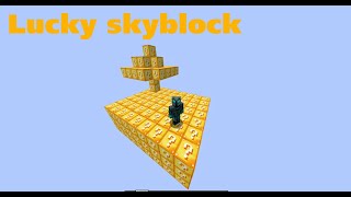 Lucky Skyblock  minecraft mod  Minecraft Mongolia [upl. by Sachs]