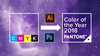 CMYK to Pantone in Illustrator amp Photoshop  إختيار الألوان وتحويلها إلى بانتون [upl. by Bowers185]