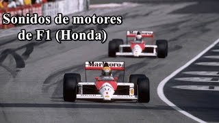 Sonido de motores de F1 Honda [upl. by Hausmann]