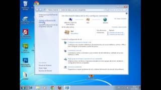 Como reiniciar un adaptador de red windows 7 [upl. by Draillih]