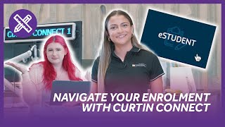 How do I enrol in units  Navigate your enrolment with Curtin Connect 💻 [upl. by Akihsal]