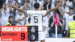 Resumen de Real Madrid vs CA Osasuna 40 [upl. by Umeko684]