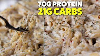 Cottage Cheese Alfredo Sauce  High Protein amp Creamy [upl. by Ramburt911]