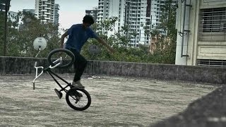 Underground BMX flatland in India [upl. by Dick75]