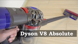 Dyson V8 Absolute Vacuum Review  The No1 Cordless Vacuum [upl. by Arahk]