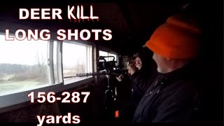 LONG KILL SHOTS  DEER HUNTING  243  6mm ARC 2545 Sharps 7mm 08  65 Creedmoor [upl. by Routh]