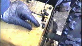 HOW TO REPAIR SNOWBLOWER STRIPPED BELLY PAN BOLTS [upl. by Aivekal]