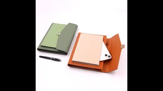 Multifuctional PU LooseLeaf Notebook With Powerbank USB Flash Disk [upl. by Siuqcram312]