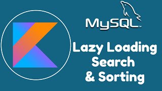 Spring Boot Rest API with Kotlin  Pagination Search amp Sorting using MySQL [upl. by Inalial]