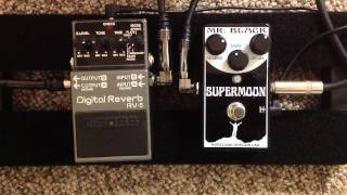 Boss RV5 Modulate setting vs Mr Black Supermoon Modulated [upl. by Lunneta347]