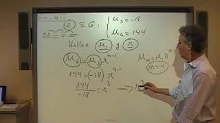 Sucesiones Geométricas Hallar el primer término Clase 3 [upl. by Epotimet]