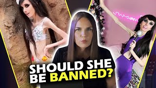 New DISTURBING video of Eugenia Cooney sparks backlash to ban her from social media [upl. by Eirahs]