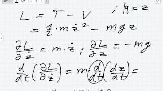 LagrangeMechanik und freier Fall Theoretische Physik [upl. by Miehar222]