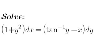 Solve 1y2dxtan1yxdy [upl. by Nirag]