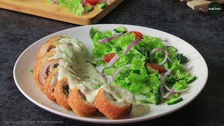 Chicken Cordon Bleu Recipe By SooperChef [upl. by Drawets]