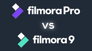 Filmora9 vs FilmoraPro│Whats The Difference [upl. by Yettie]