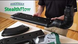 Amerimax StealthFlow Low Profile Downspout Connectors  NoDig Drainage Solutions [upl. by Cida]