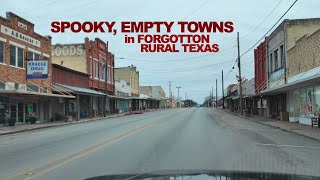 SPOOKY Empty Towns In Rural Forgotten Texas [upl. by Biamonte66]