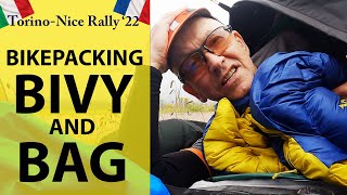 Bikepacking bivy  bivvy  bivi bags and sleeping bag [upl. by Fadden]