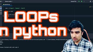 LOOPs in python حلقه ها در پایتون [upl. by Odysseus]