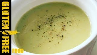 Leek creamy soup for kids gluten free recipe [upl. by Areyk]