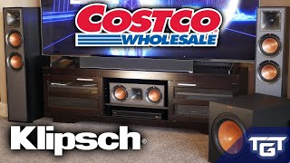 BUDGET KLIPSCH 502 DOLBY ATMOS SPEAKER SYSTEM REVIEW from COSTCO  BEST Speakers for 699 [upl. by Georgianne233]