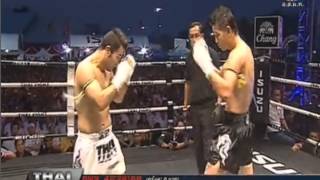 Sudsakorn Sor klinmee VS Vahid Roshani  THAI FIGHT 22 Feb 2014 [upl. by Connors]