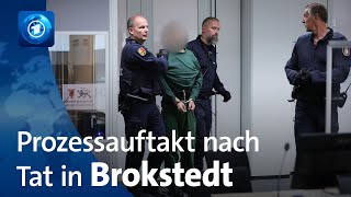 BrokstedtProzess nach tödlicher Messerattacke Angeklagter behauptet er sei unschuldig [upl. by Dedie551]