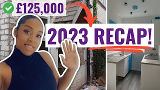 🏚️ 2023 Property Renovation Recap UK Property Investment Journey RENOVATION 🏚️ [upl. by Fredia]