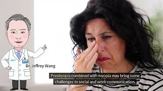 What is presbyopia combined with myopia？ [upl. by Rorrys]