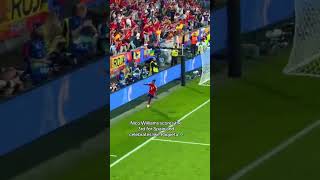 NICO WILLIAMS GOAL SPAIN VS GEORGIA EURO 2024 SPAIN TO QUARTER FINAL spain euro2024 kbonlinetv [upl. by Ilojne561]