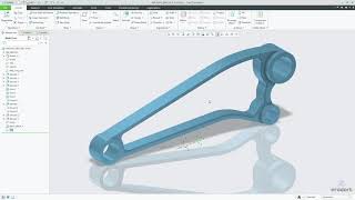 Geometria konstrukcyjna w środku ciężkości modelu Creo Parametric [upl. by Imoyaba]