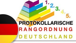 Die Protokollarische Rangordnung Deutschlands [upl. by Merilee426]