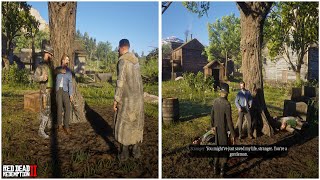 ODriscolls Extortion Random Encounter  All Outcomes  RDR2 [upl. by Nareik]