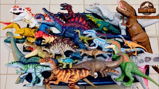 100 DINOSAURIOS DE CAMP CRETACEOUS amp JURASSIC WORLD EN CAJA COLOSAL CELEBRANDO LA NUEVA TEMPORADA [upl. by Iridissa816]