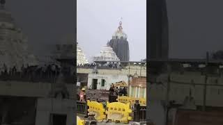 Jagannath temple flag flies in opposite direction of wind shorts [upl. by Florance]