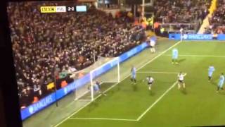 Vincent Kompany Own Goal v Fulham FC [upl. by Adnoral]