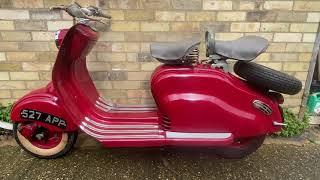 1957 Lambretta LD150 B 150cc [upl. by Rettig826]