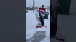 Shoveling snow in Saskatoon [upl. by Nitsu]