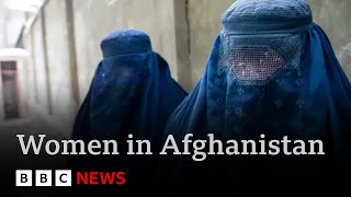 Women banned from speaking in public by Afghanistans Taliban rulers  BBC News [upl. by Pulcheria]