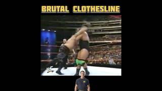 The CRAZIEST CLOTHESLINE From Hell From Bradshaw JBL [upl. by Loughlin]