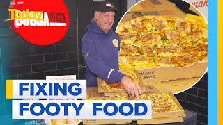 Grandads mission to fix Aussie footy food  Today Show Australia [upl. by Ainyt]