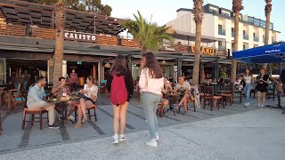 October walking tour of Calis beachÇalış plajı Fethiye Turkey [upl. by Arbrab]