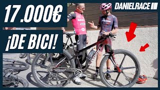 SALSEO BICIS MOUNTAIN BIKE PEPINOS EN VOLCAT PLATJA DARO 2024  DANIEL RACE [upl. by Swann]