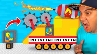 I Made LEGO 100X More Dangerous  Toys Crash Arena [upl. by Tammi]