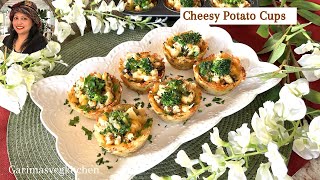 Cheesy Potato Cups  A must try [upl. by Lisette]