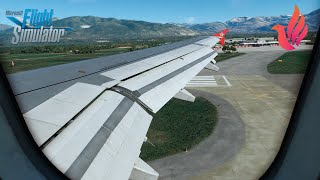 MSFS 2020  Fenix A320  Landing in Kalamata Greece [upl. by Saval]