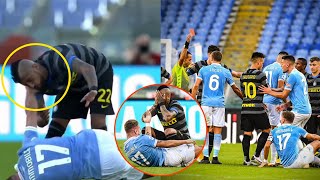 Ciro Immobile and Arturo Vidal Incident  Immobile RED CARD ♦️ [upl. by Gracye]