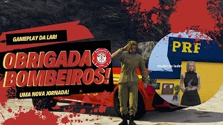 Renata vai sair dos bombeiros             GTA RP 18 [upl. by Sidnarb]